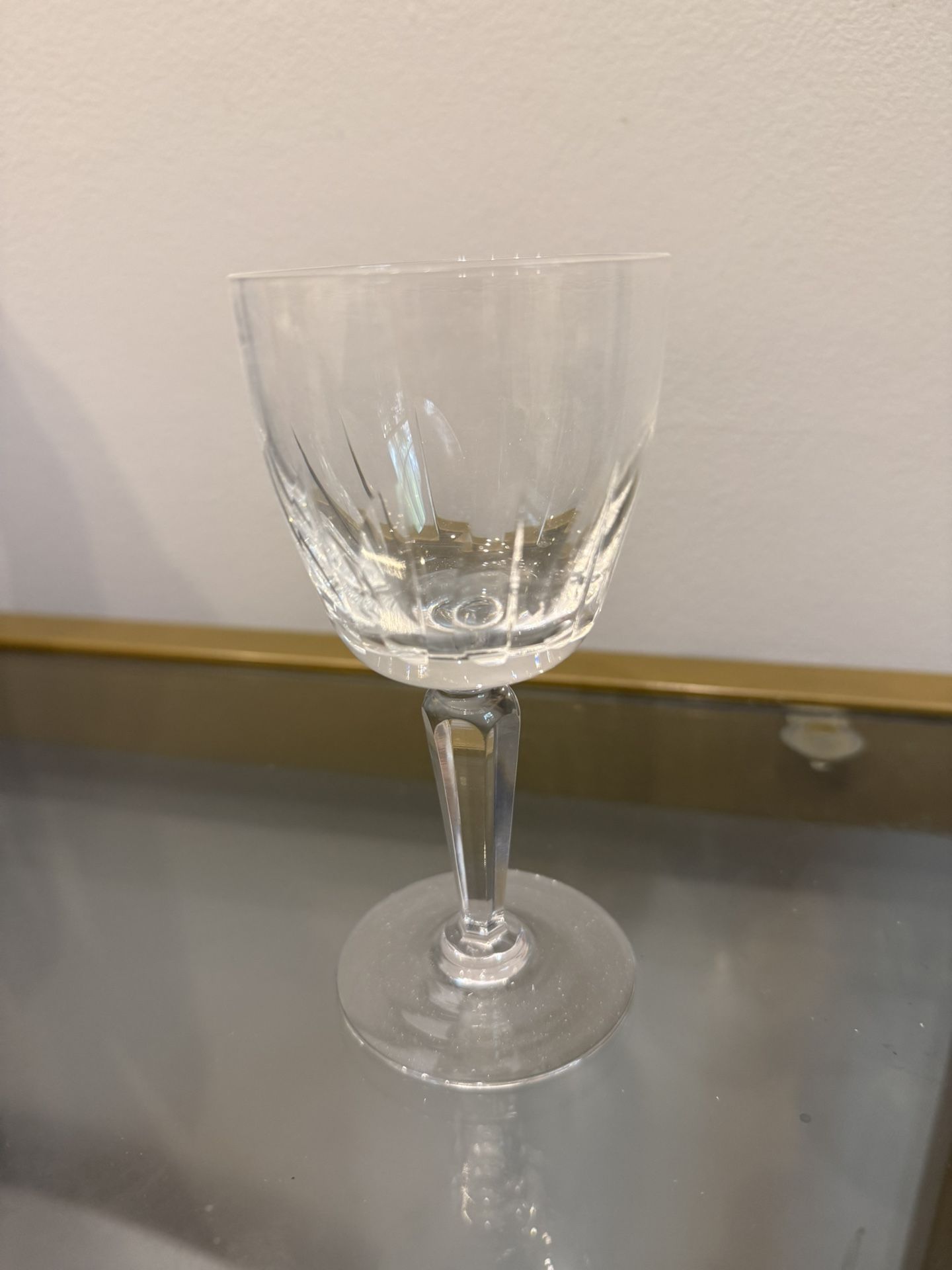 Vintage Gorham Crystal White Wine Glasses (set of 10)