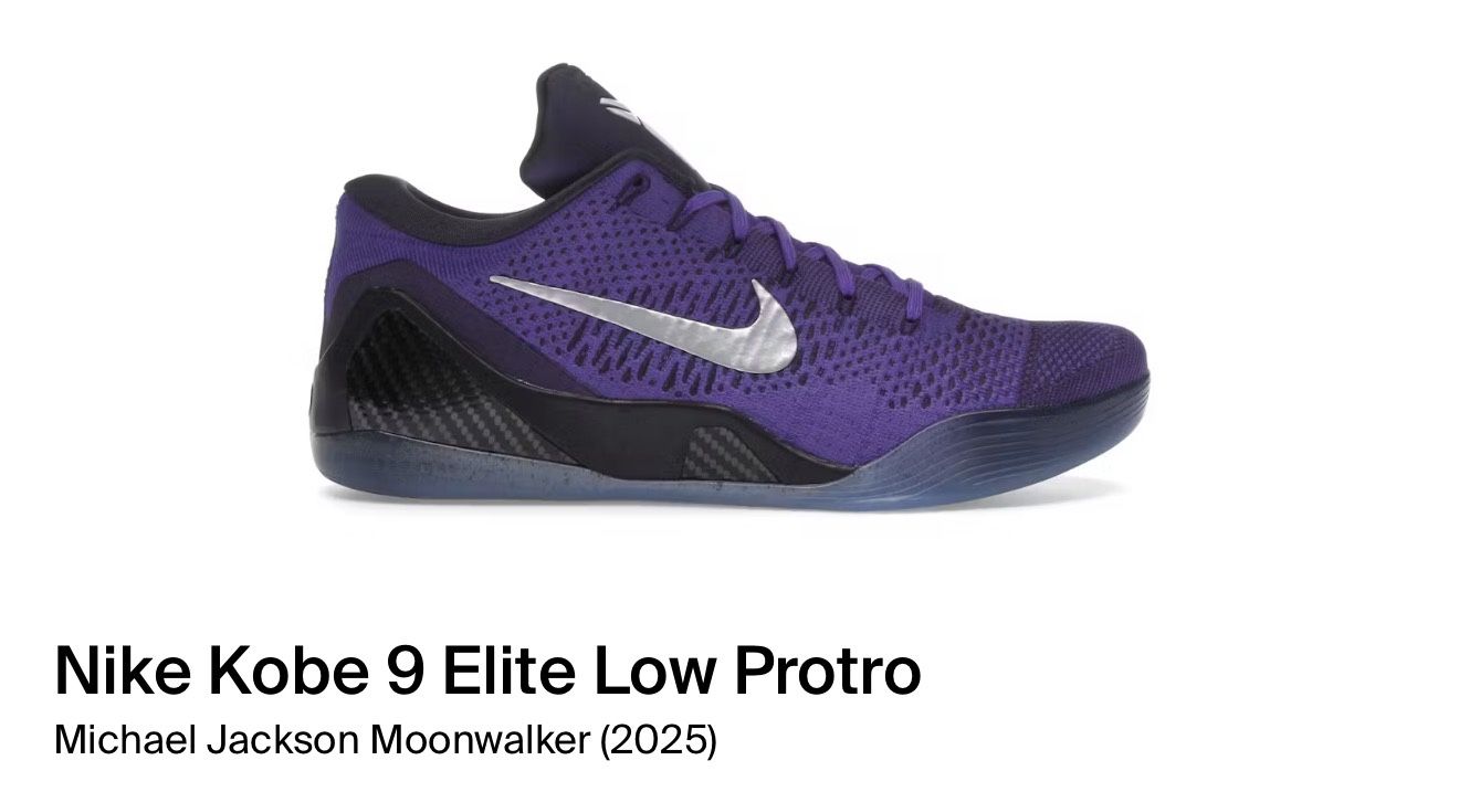 Nike Kobe 9 Moonwalker sz 11