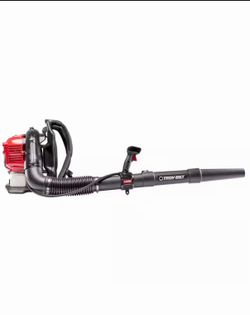 Troy-Bilt 220 MPH 600 CFM 51 cc Full Crank 2-Cycle Gas Backpack Leaf Blower with Tube Mounted Controls