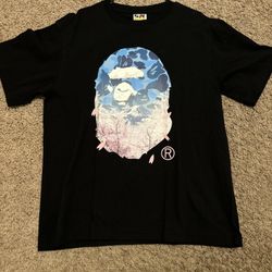 Black Sakura Bape Tee Sizes L-2XL