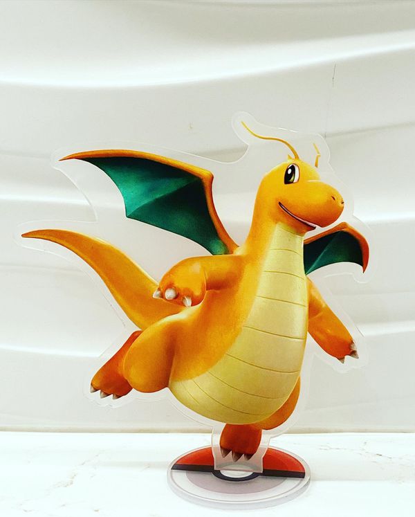 Dragonite Pokemon Acrylic Figure Model Stand for Sale in ...