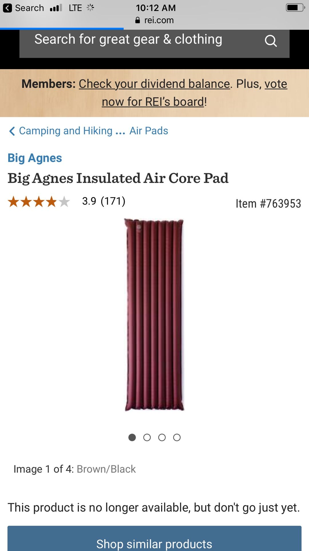 Big Agnes Air Core Mattress