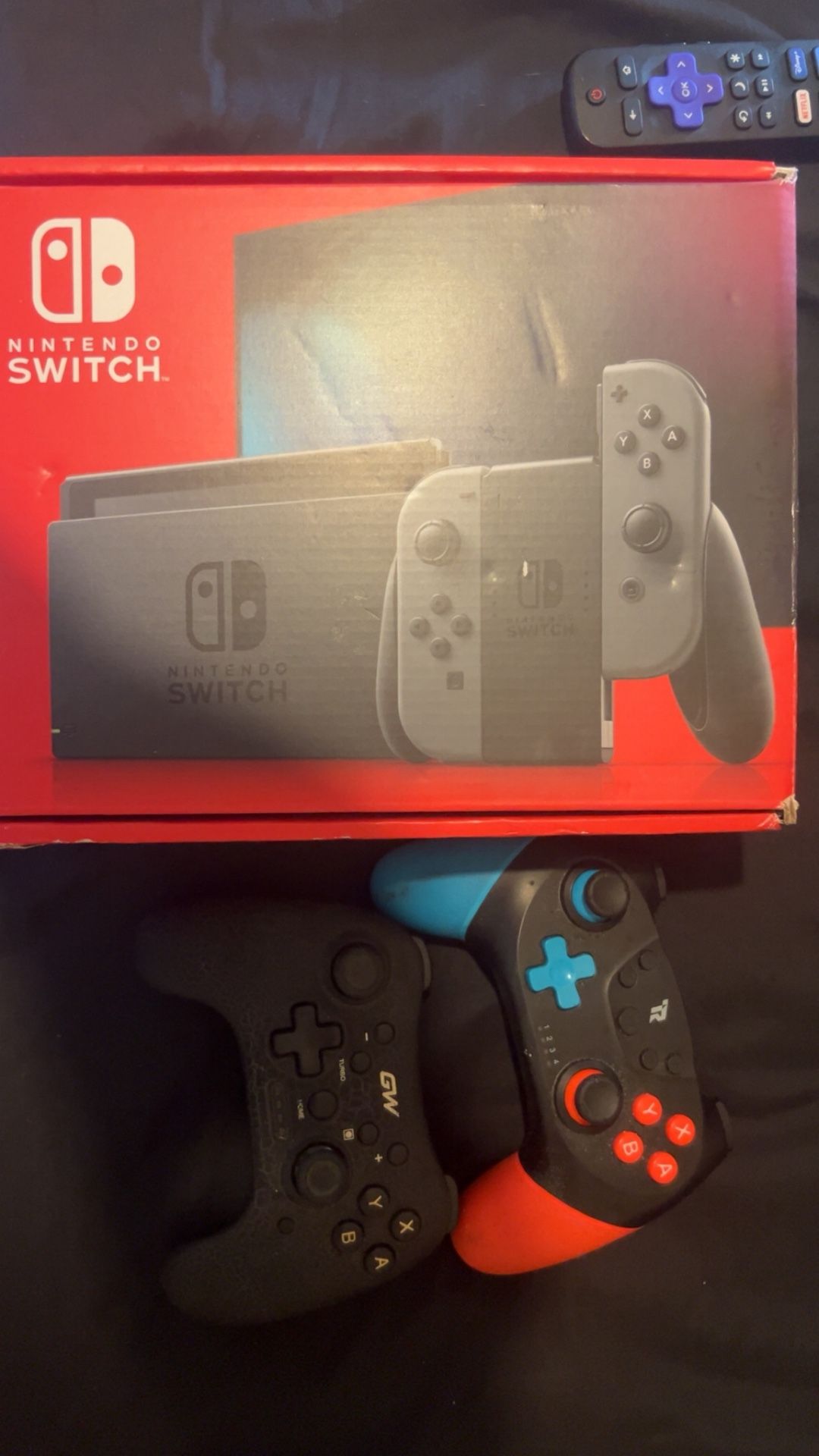 Black/Grey Nintendo switch