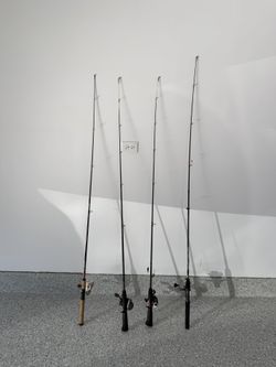 4 Fishing Poles. Sold Together. 