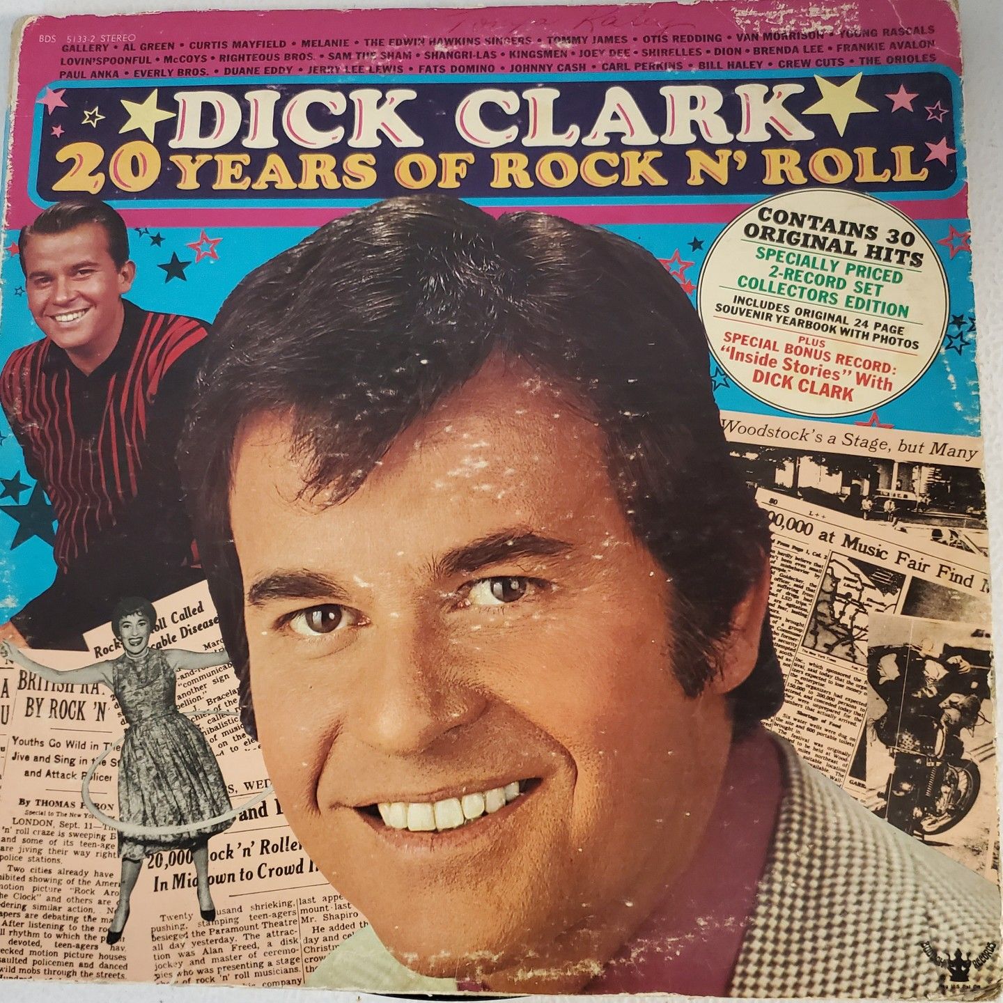 Dick Clark Rock n Roll two record set collectors edition.