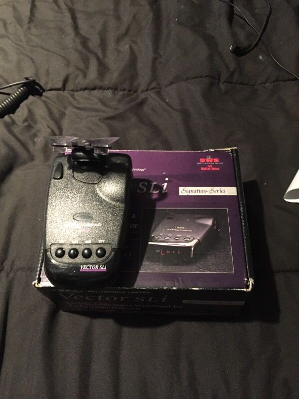 Bel tropics signature series vector sli radar detector