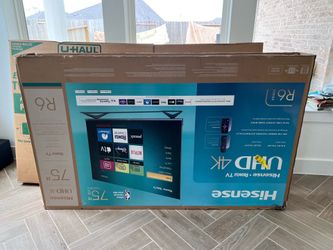 Free TV Box 75 inch and 90 inch