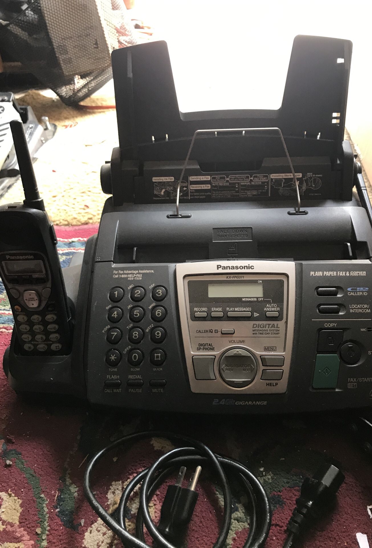 PANASONIC KX-FPG371 (FAX/PHONE)