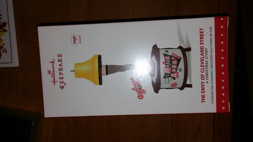 2015 Hallmark Irnament The Envy Of Cleveland Street A Christmas Story new in box