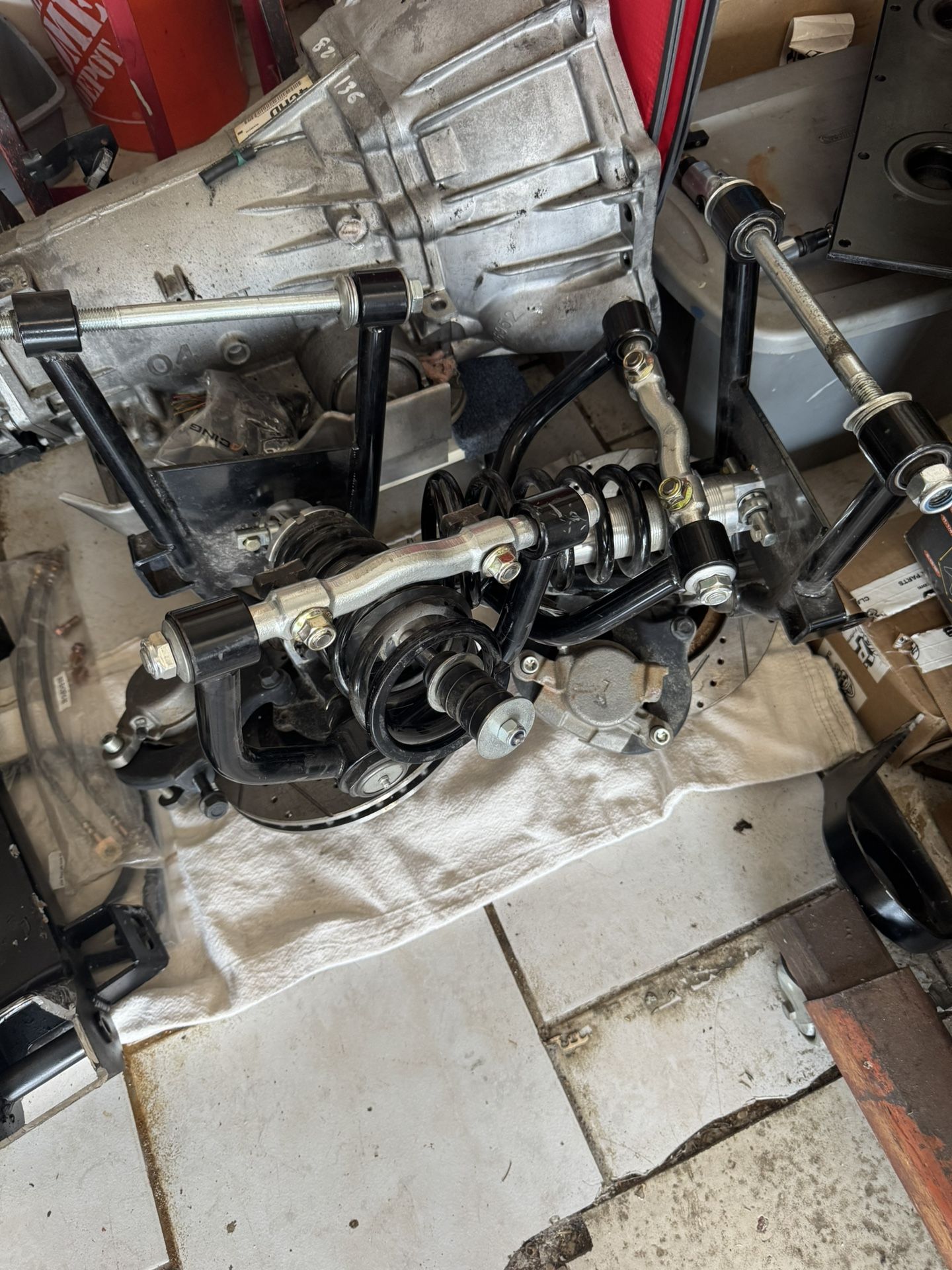 Upgrade your build with this complete Mustang II coilover front end kit—perfect for hot rods, street rods, and custom builds. Works with any aftermark