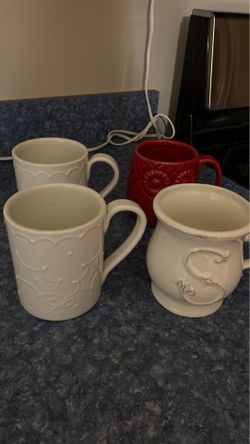 Coffee mugs 3 dollars each