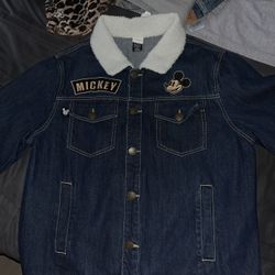 Disney Mickey Mouse Jean Jacket 