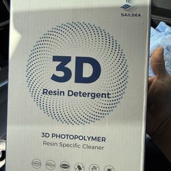 3D Resin Detergent – Photopolymer Resin Cleaner (New)