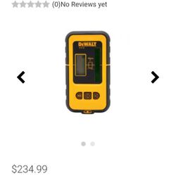 DeWalt Green Laser Line Detector