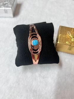 Brasalete Cobre Presio Fijo 