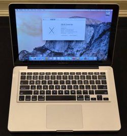Apple Macbook Pro 13" Late 2011 Core i5 2.3ghz 8gb 750gb Sierra
