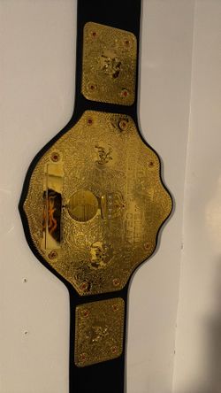 WCW championship belt