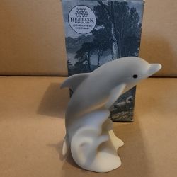 Highbank bisque porcelain dolphin-Lochgilphead Scotland