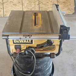 Dewalt portable Table Saw