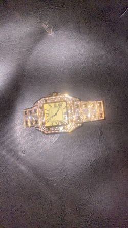 Cartier watch good quality moissanite