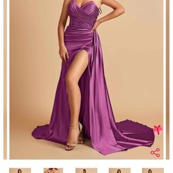  Satin Corset Prom Dresses Sweetheart/bridesmaid Dress