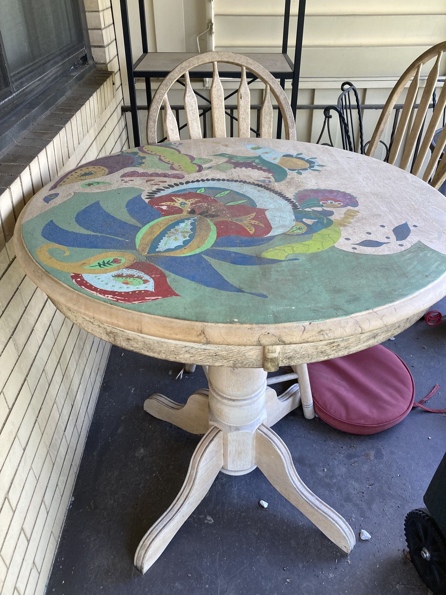 Counter Height Table and 2 Chairs