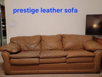 Leather couch