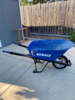 Kobalt Steel Wheelbarrow