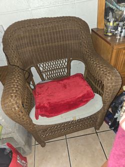 Wicker chair