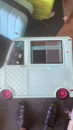 American girl ice cream truck doll