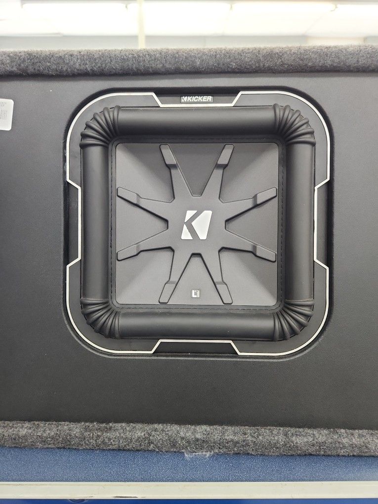 10" L7 Loaded Enclosure Kicker