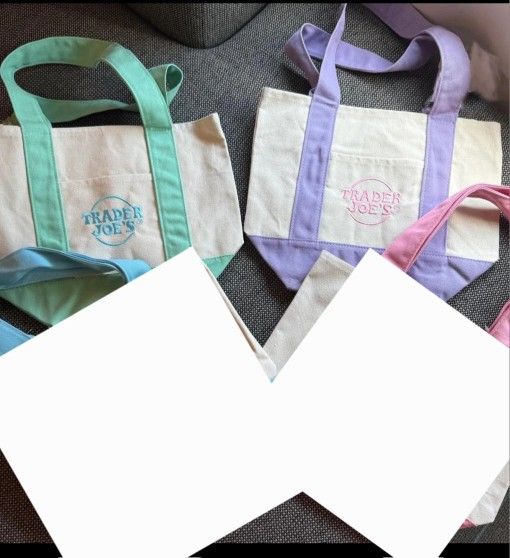New Trader Joes Mini Tote Bag