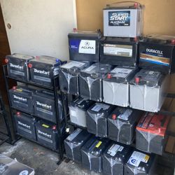 Car batteries