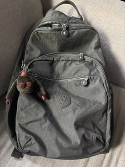 Kipling Backpack - Olive Green
