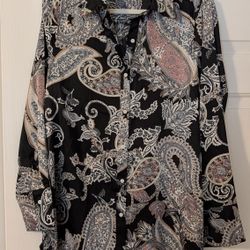Women's VICI Paisley Shirt Dress