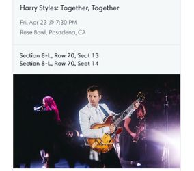 Harry Styles Tickets