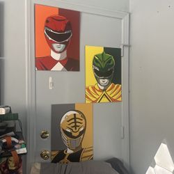 Power Rangers Wall Art
