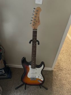 Spectrum S-Style Guitar S Type Electric Guitar Sunburst 6-String