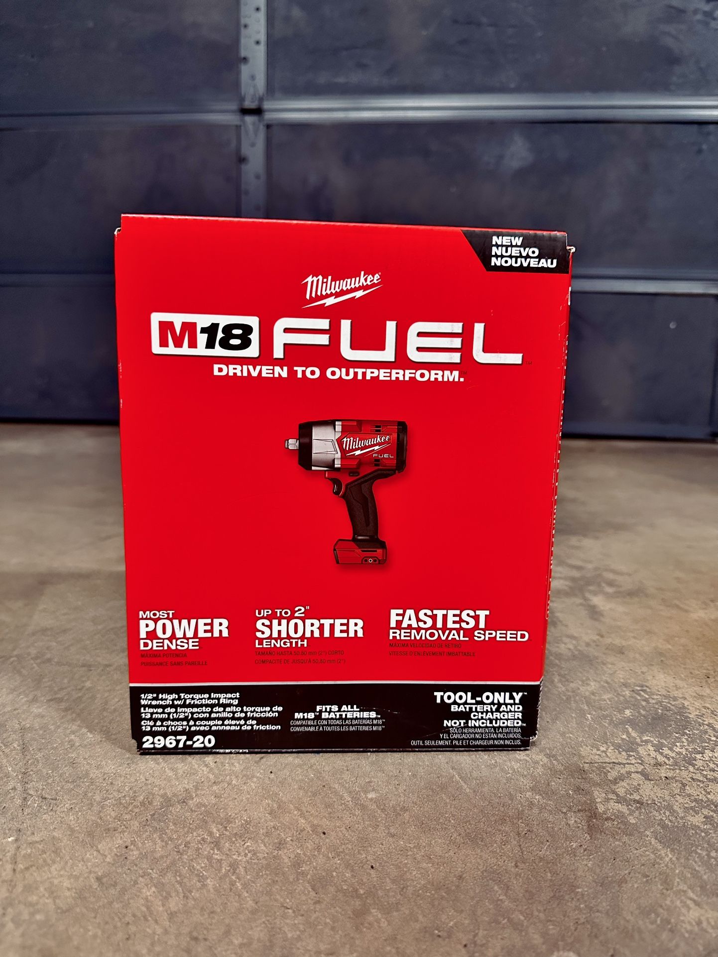 Milwaukee M18 FUEL 1/2” Impact Wrench (Tool Only)