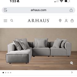 Arhaus Coburn 5-piece sectional