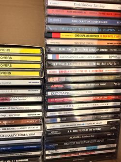 Large Lot of 50 Music CDs – Classic Rock, Jazz, Pop