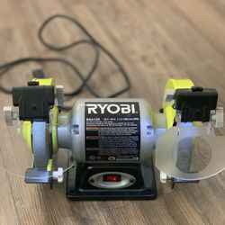 RYOBI 2.1 Amp 6” Grinder with LED lights