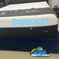 Hybrid Relax Firm Cooling Gel & Coils Kingdom Mattress- Colchon Gel Frío 