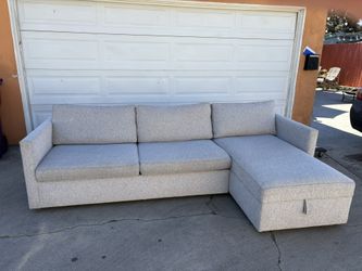 West Elm Harris Sleeper Sectional w/ storage - Delivery 🚚