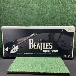 Nintendo Wii Rock Band Beatles Gretsch Guitar *New* Open Box 