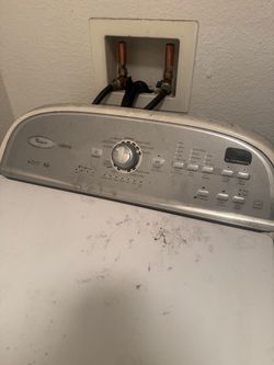 Whirlpool washer and dryer