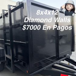 Brand New Hydraulic Dump Trailer with Diamond Walls 💠 