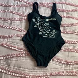Swimsuit Black X Small/ Traje De Baño Negro Extra Chico 