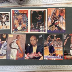 Charles Barkley Basketball Card Lot