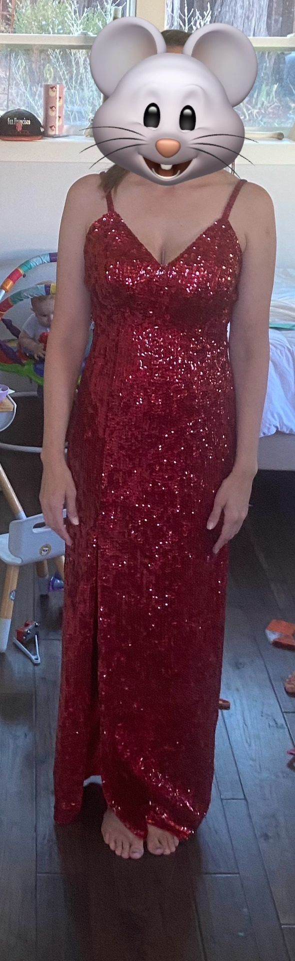 Jessica Rabbit Sequin Dress